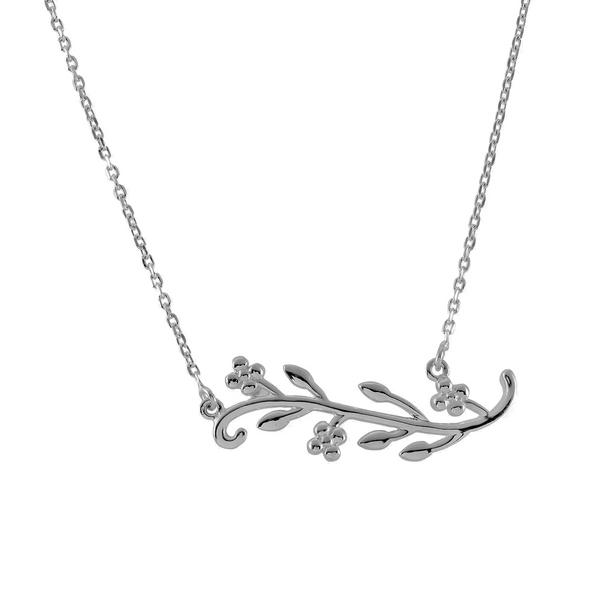 The Joselyn - Sterling Silver Necklace - 18" - Lobster Clasp